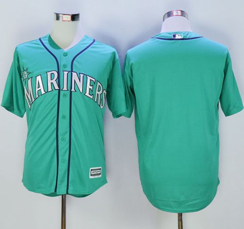 Custom Seattle Mariners green jersey