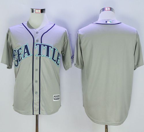 Custom Seattle Mariners grey jersey