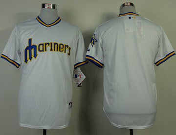 Custom Seattle Mariners white jersey