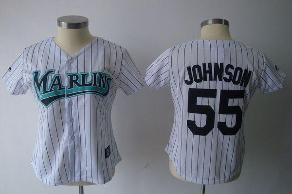 Josh Johnson Miami Marlins white Fashion jersey