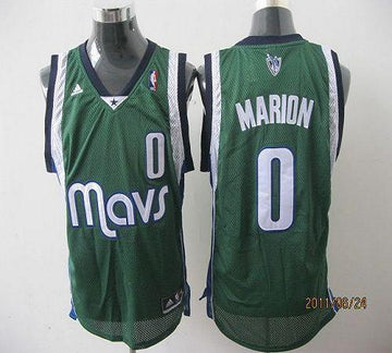 Shawn Marion Revolution Dallas Mavericks green jersey