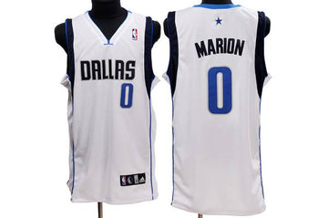 Shawn Marion Dallas Mavericks white jersey