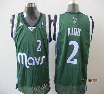 Jason Kidd Dallas Mavericks green jersey