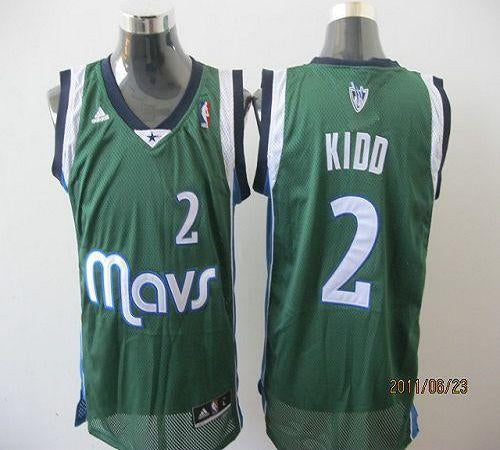 Jason Kidd Dallas Mavericks green jersey