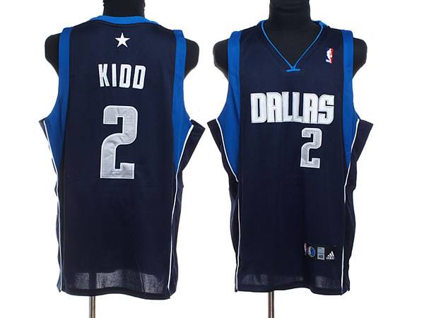 Jason Kidd Dallas Mavericks blue jersey