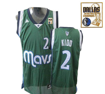 Dallas Mavericks green jersey