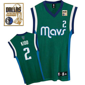 Dallas Mavericks green jersey
