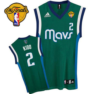 Dallas Mavericks green jersey