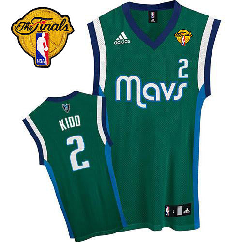 Dallas Mavericks green jersey