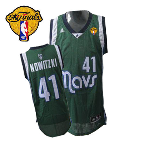 Dallas Mavericks green jersey