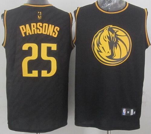 Chandler Parsons Dallas Mavericks black Fashion jersey