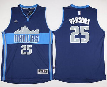 Chandler Parsons Dallas Mavericks navy jersey