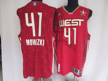 Dirk Nowitzki Dallas Mavericks red jersey