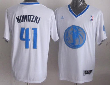 Dirk Nowitzki Dallas Mavericks white jersey