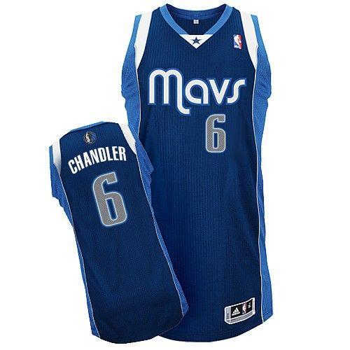Tyson Chandler Dallas Mavericks navy jersey