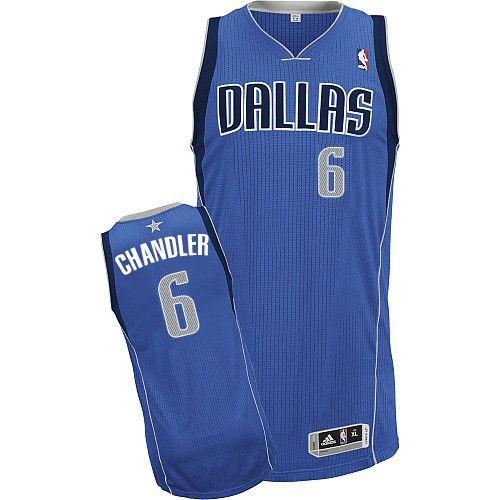 Tyson Chandler Sky Dallas Mavericks blue jersey