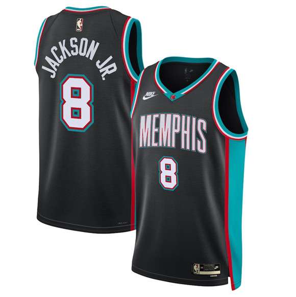 Jaren Jackson Jr Memphis Grizzlies black Classic jersey