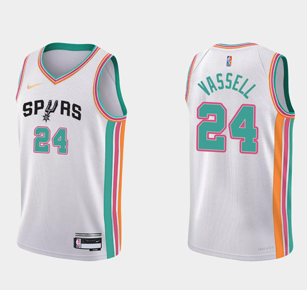 Men' SA Spurs San Antonio Spurs white jersey