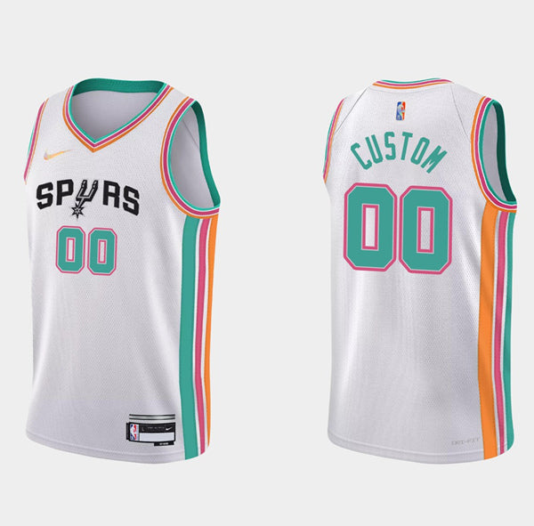 Custom San Antonio Spurs white jersey