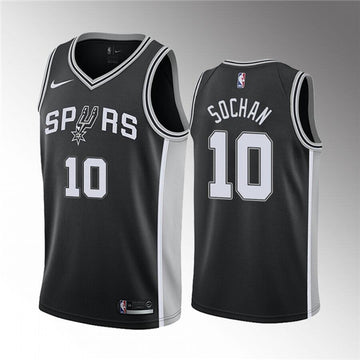 Men' San Antonio Spurs San Antonio Spurs black jersey