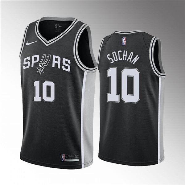 Men' San Antonio Spurs San Antonio Spurs black jersey