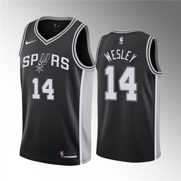 Men' San Antonio Spurs San Antonio Spurs black jersey