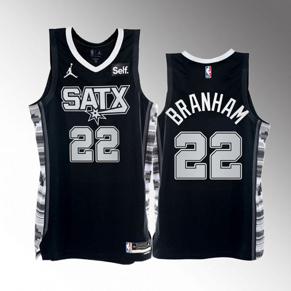 Men' San Antonio Spurs San Antonio Spurs black jersey