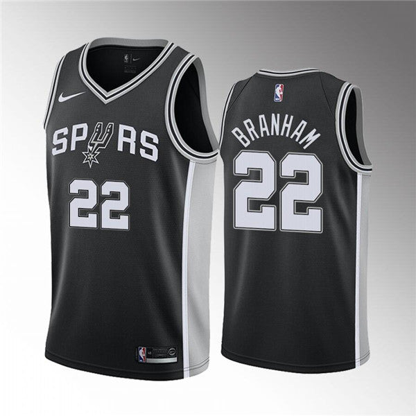 Men' San Antonio Spurs San Antonio Spurs black jersey