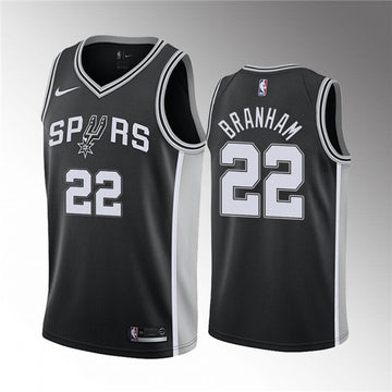 Men' San Antonio Spurs San Antonio Spurs black jersey