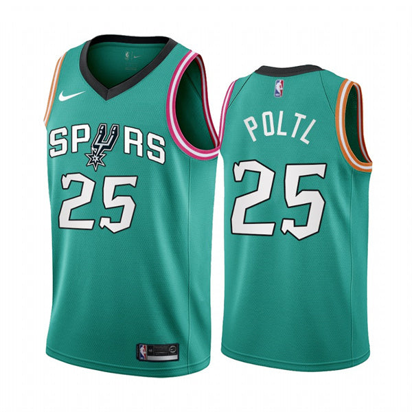 Men' San Antonio Spurs San Antonio Spurs teal City Edition jersey