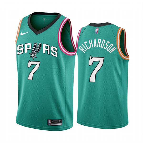 Men' San Antonio Spurs San Antonio Spurs teal City Edition jersey