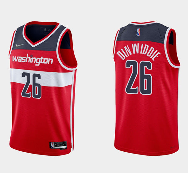 Men' Wizards Washington Wizards red jersey