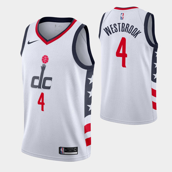 Men' Wizards Washington Wizards white jersey