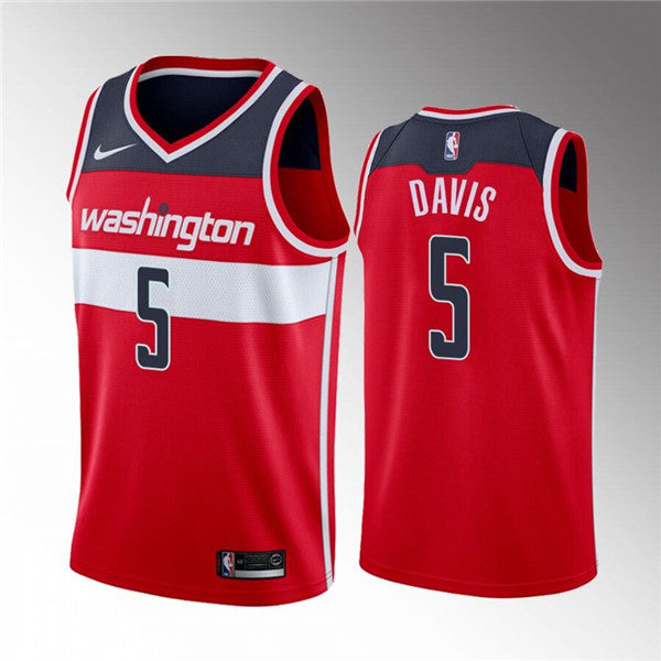 Men' Wizards Washington Wizards red jersey