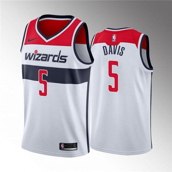 Men' Wizards Washington Wizards white jersey