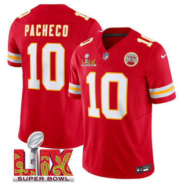 Isiah Pacheco Kansas City Chiefs red jersey