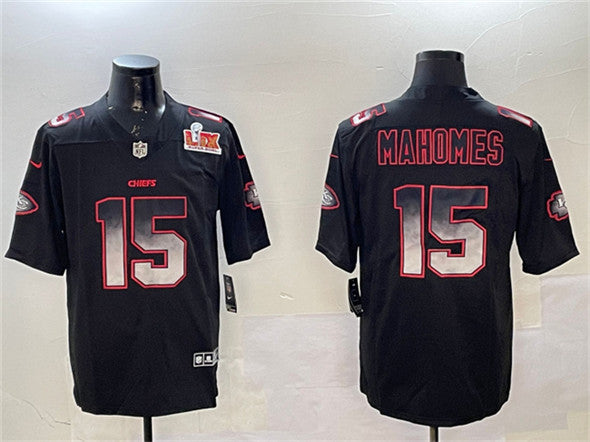 Patrick Mahomes Kansas City Chiefs black Fashion jersey