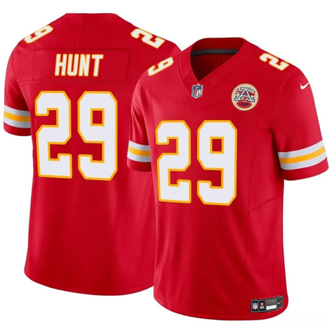 Kareem Hunt Kansas City Chiefs red jersey