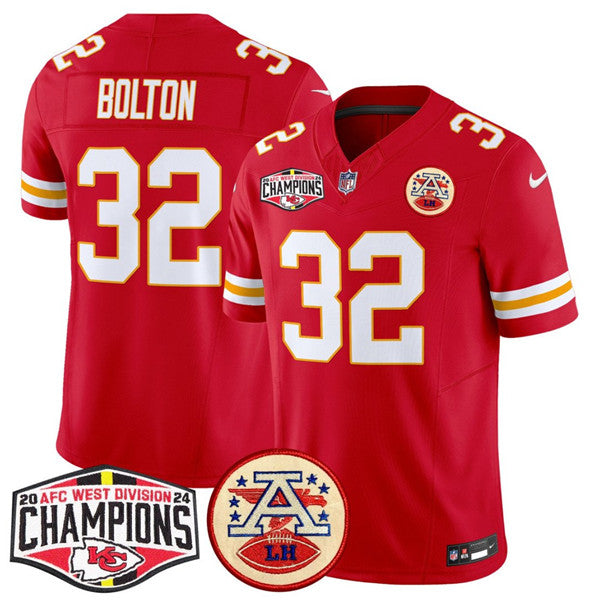 Nick Bolton Kansas City Chiefs red jersey