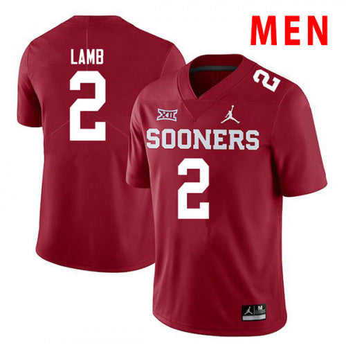 Oklahoma Sooners red jersey