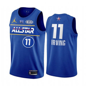 Kyrie Irving NBA All-Star blue jersey