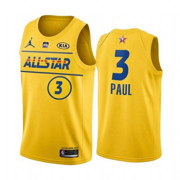 Chris Paul NBA All-Star yellow jersey