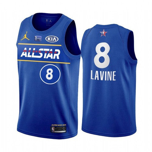 Chicago Bulls NBA All-Star blue jersey