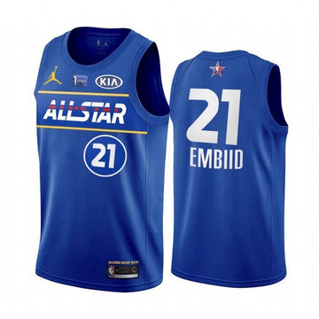 Philadelphia NBA All-Star blue jersey