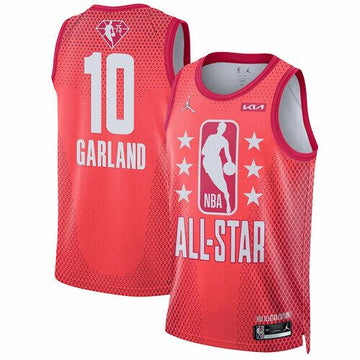 Darius Garland NBA All-Star maroon jersey