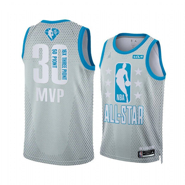 Stephen Curry NBA All-Star gray jersey