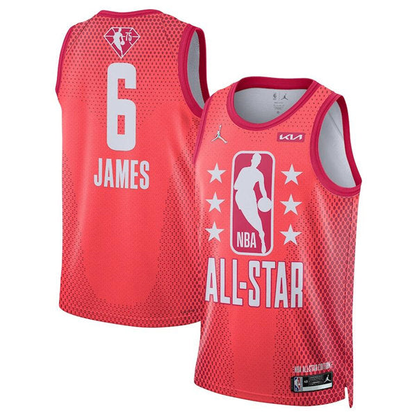 Lebron James NBA All-Star maroon jersey