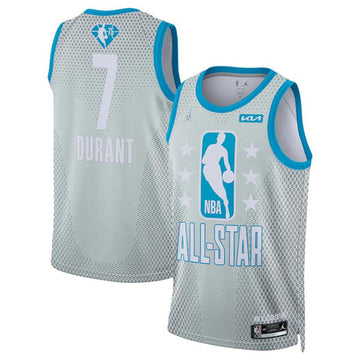 Kevin Durant NBA All-Star gray jersey