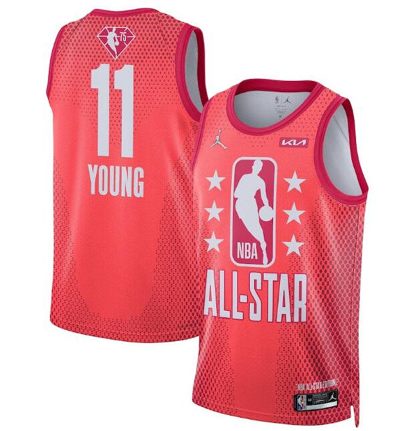 Zach LaVine NBA All-Star maroon jersey