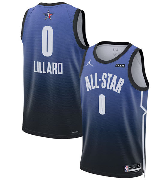 Damian Lillard NBA All-Star blue Game jersey